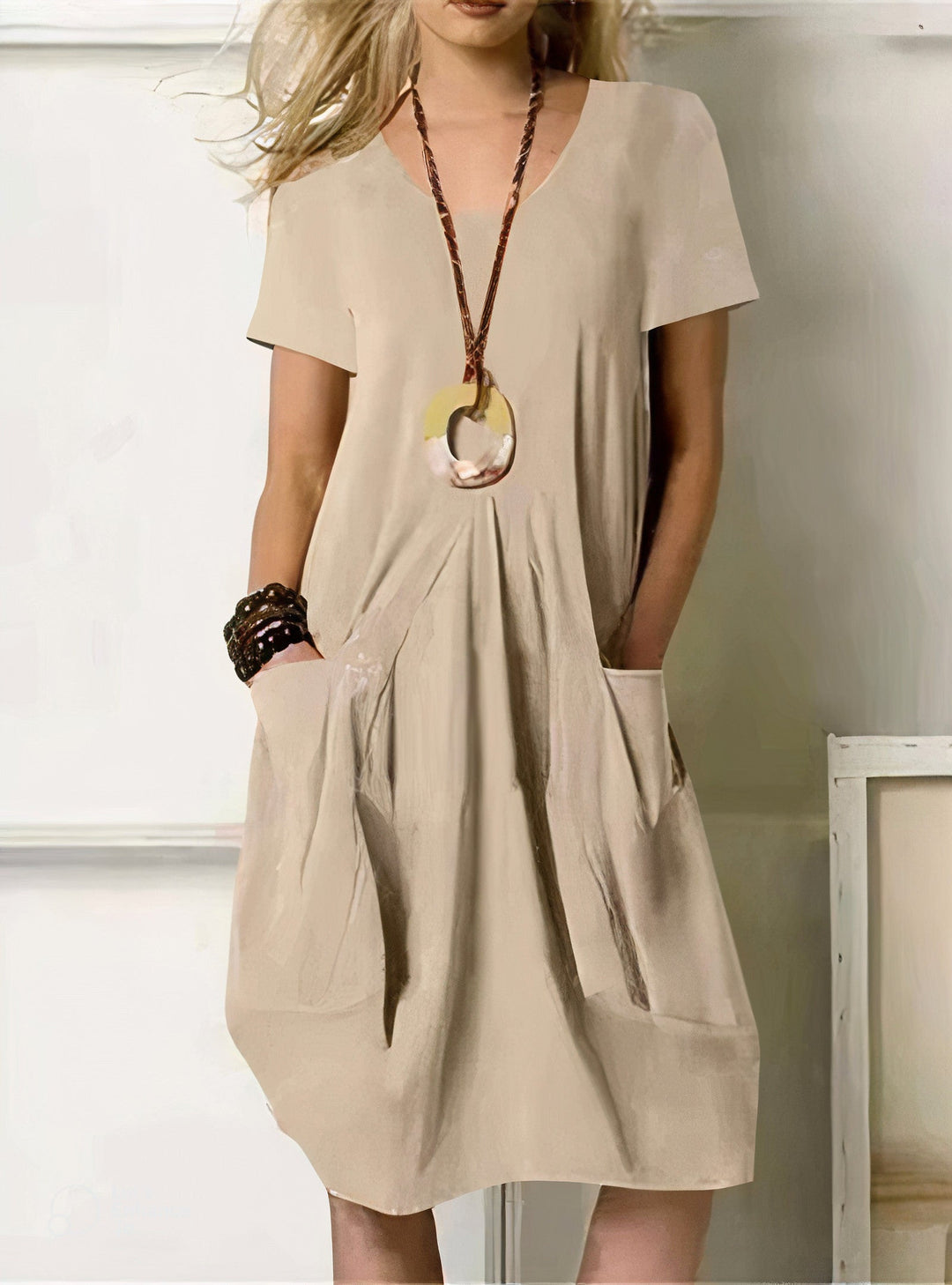 CALLAN – Weites Baumwollkleid