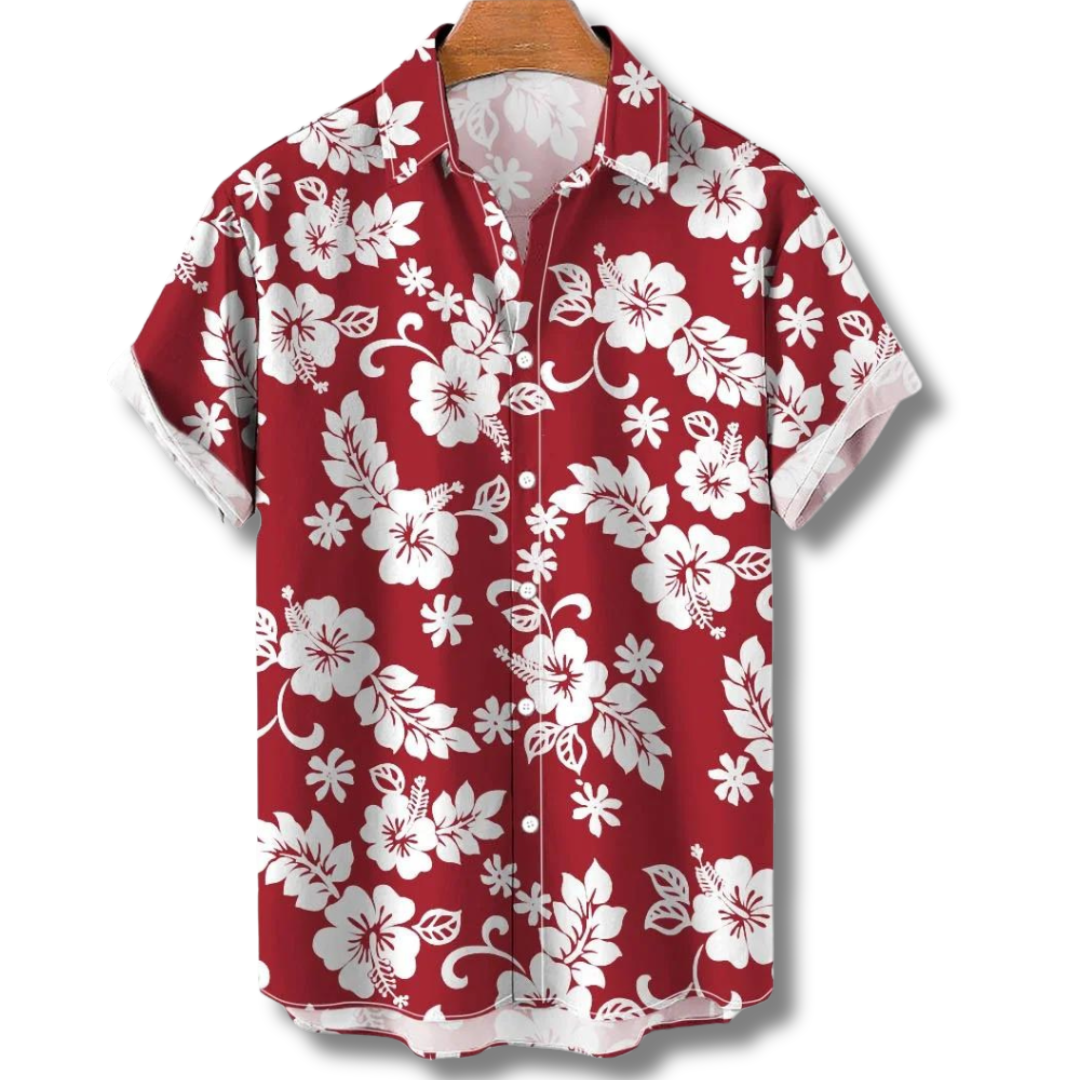 Bequemes Hawaiihemd für Herren