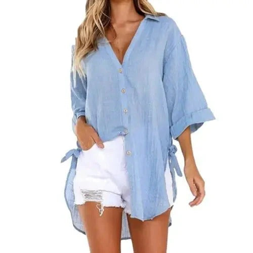 Reyan - Modernes Damen-Blusenhemd