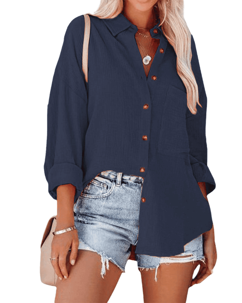 Klassische Rylee Bluse