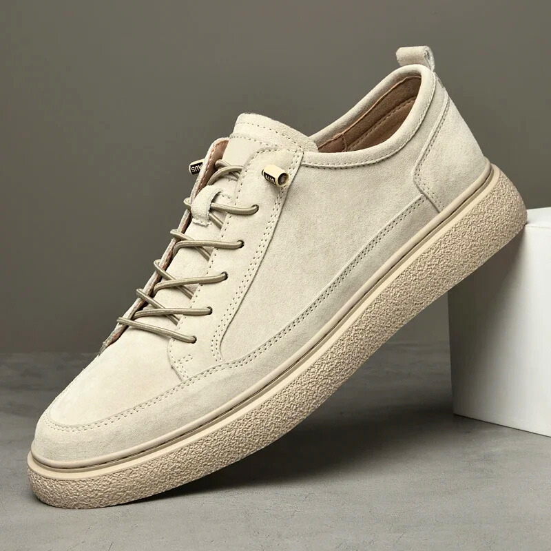 Wildlederschuhe von GERO mit dicker Sohle