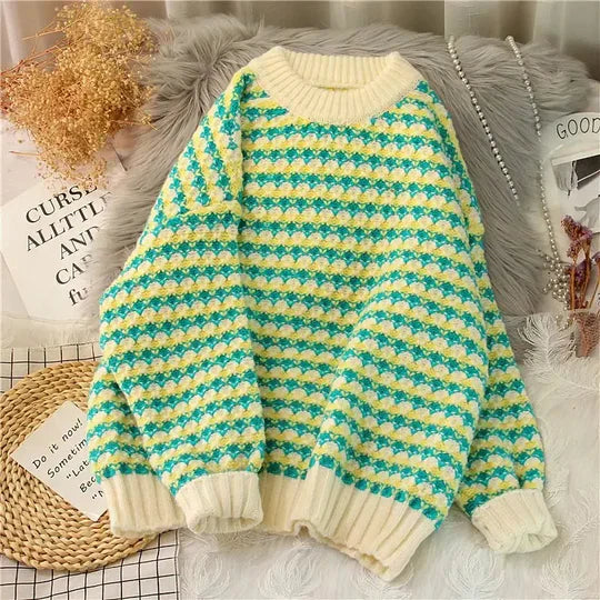 Magdalen Pullover mit Rundhalsausschnitt