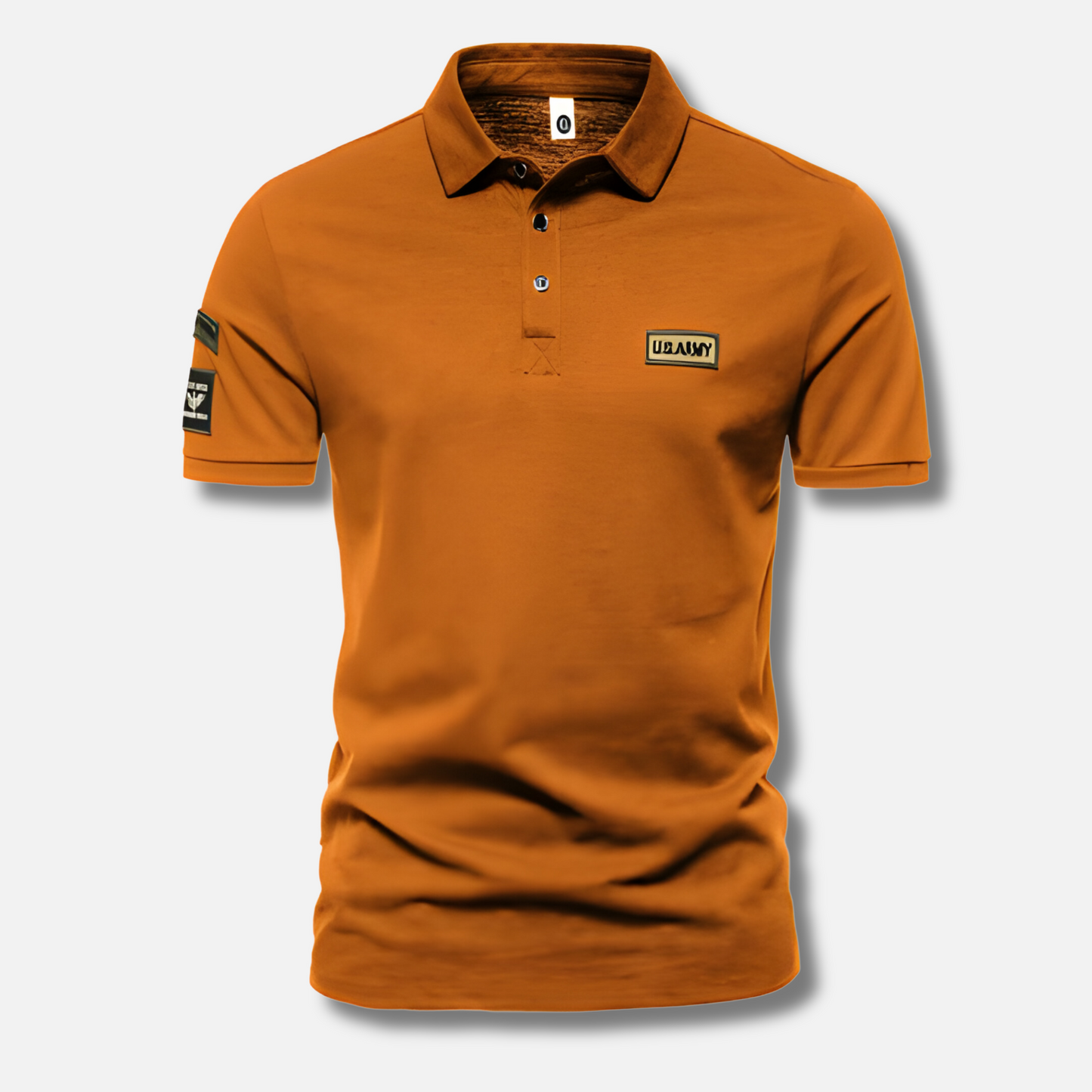 Strapazierfähiges und stilvolles Herren-Poloshirt im Militär-Look