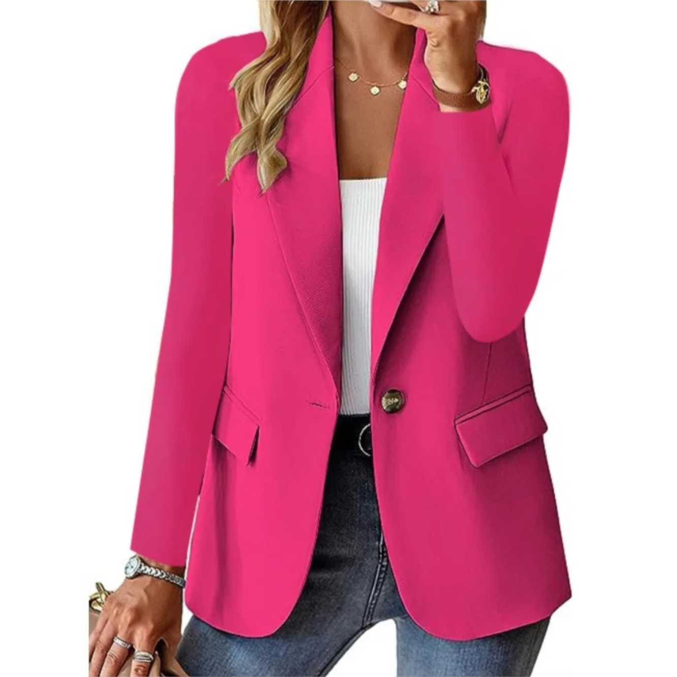 ModeGeist | Blazer Lange für Frauen Chic