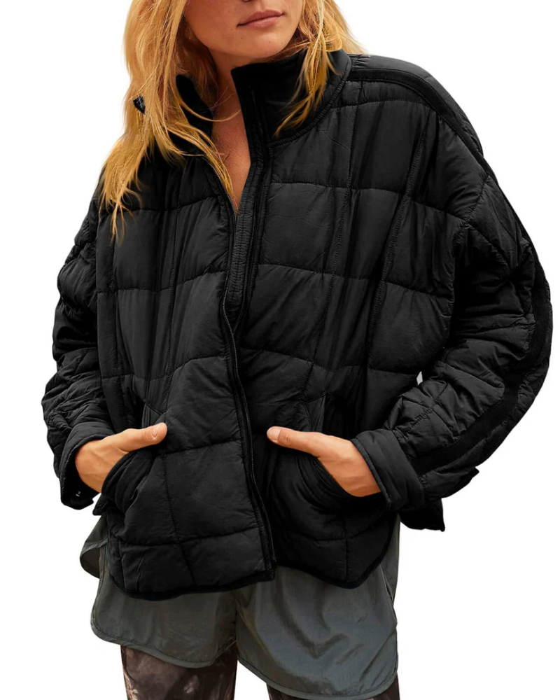 ModeGeist | Leichtgewicht Kompakt Reißverschluss Pufferjacke