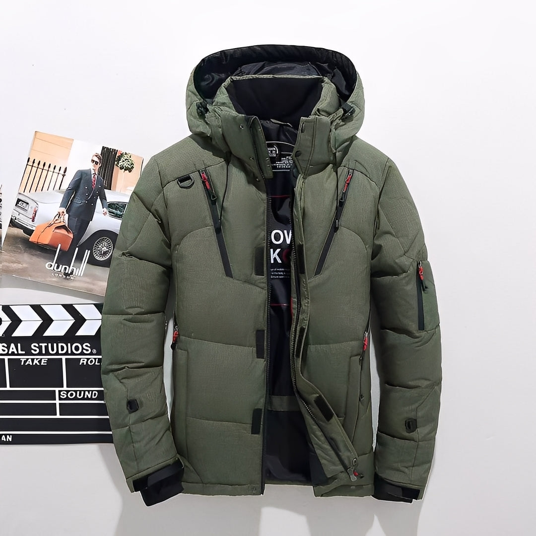 ModeGeist | Moderne, Dicke Winterjacke für Männer