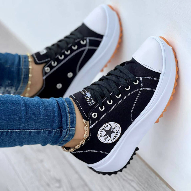 ModeGeist | Orthopädische Schuhe, Schnürsenkel, dicke Sohle