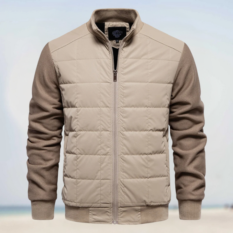 JURGEN - Steppjacke mit Strickärmeln