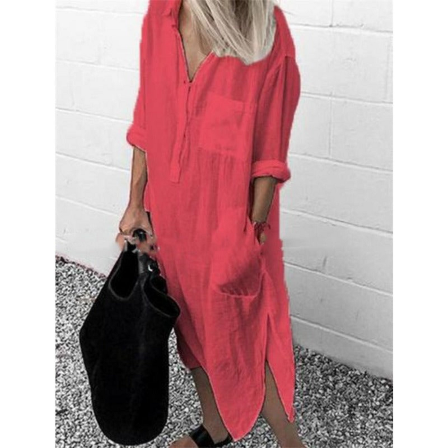 MODEGEIST: Elegantes langes Sommerkleid