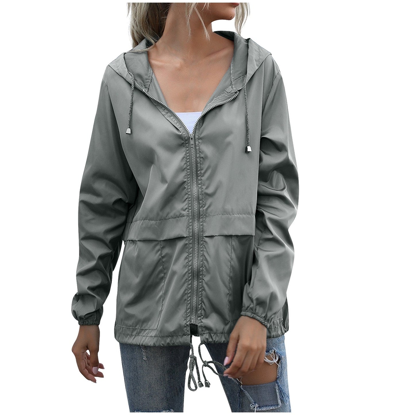 ModeGeist | Leichtgewicht Kapuzenwindjacke