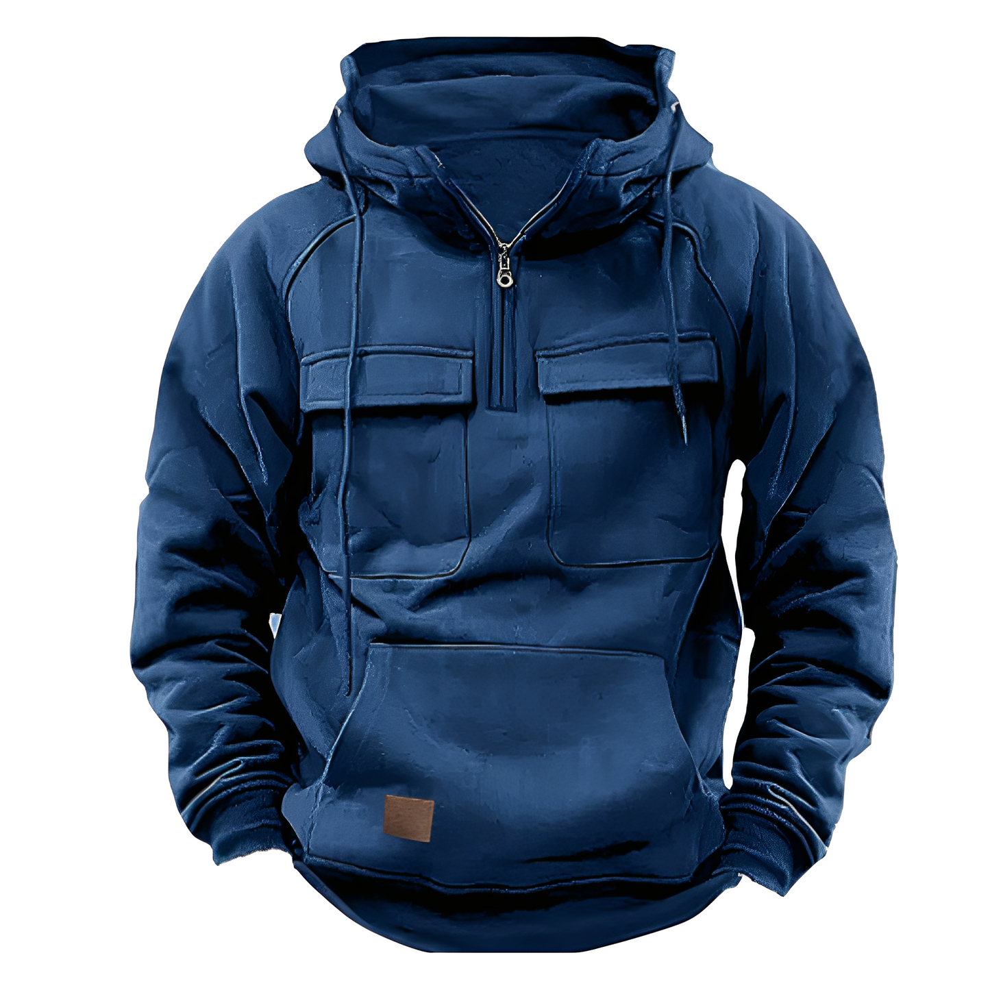 ModeGeist | Klassischer Hoodie mit mehreren Taschen für Männer