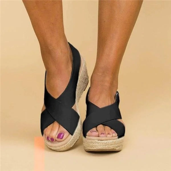 Schicke Espadrillesandaletten Asha