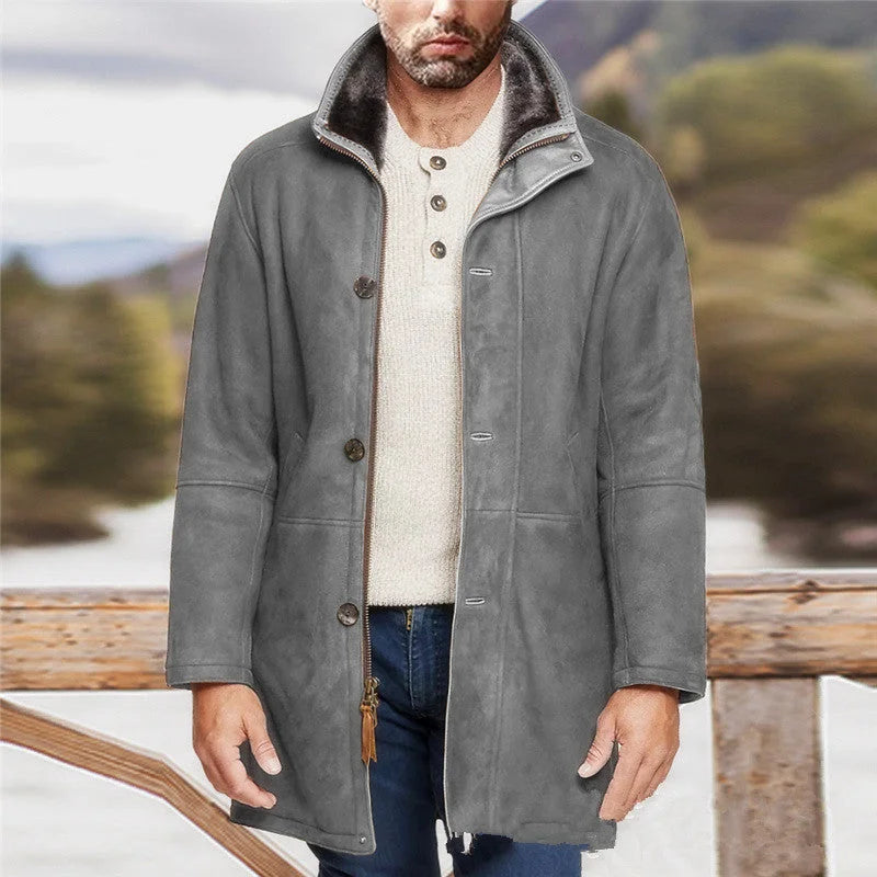 ModeGeist | Wildlederjacke Herren wasserabweisend