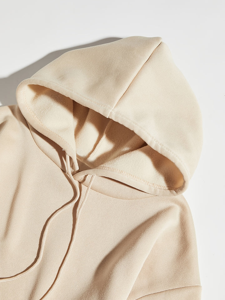 Baumwoll-Kapuzenpullover mit Statement-Print von Zara