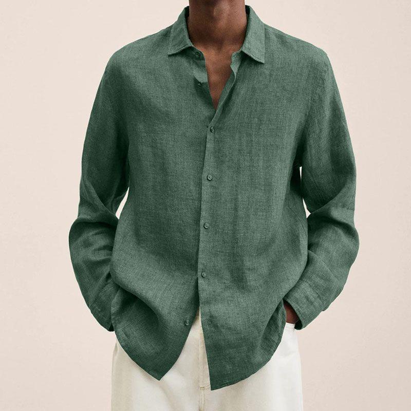 Männershirt aus eleganter Leinenqualität - Albert