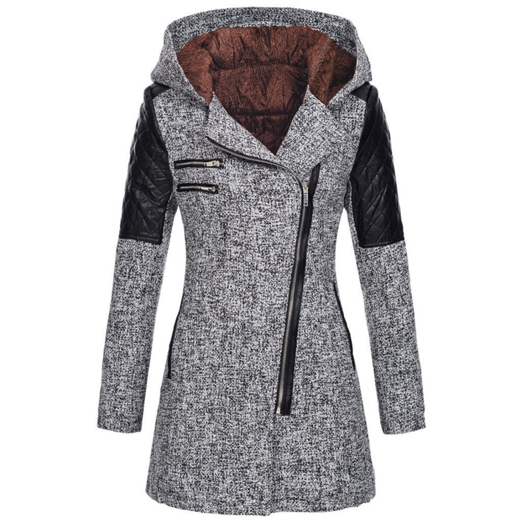 ModeGeist | Vintage Lange Winterjacke Damen