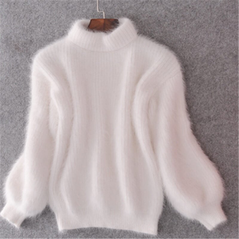 Emilie™ – Gestrickter Wollpullover aus Lockerem Strick