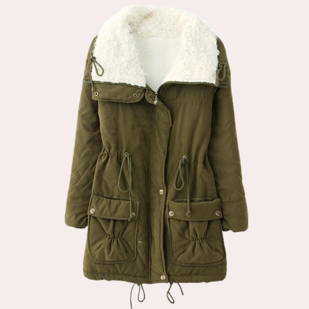ModeGeist | Bequemer warmer Damenmantel