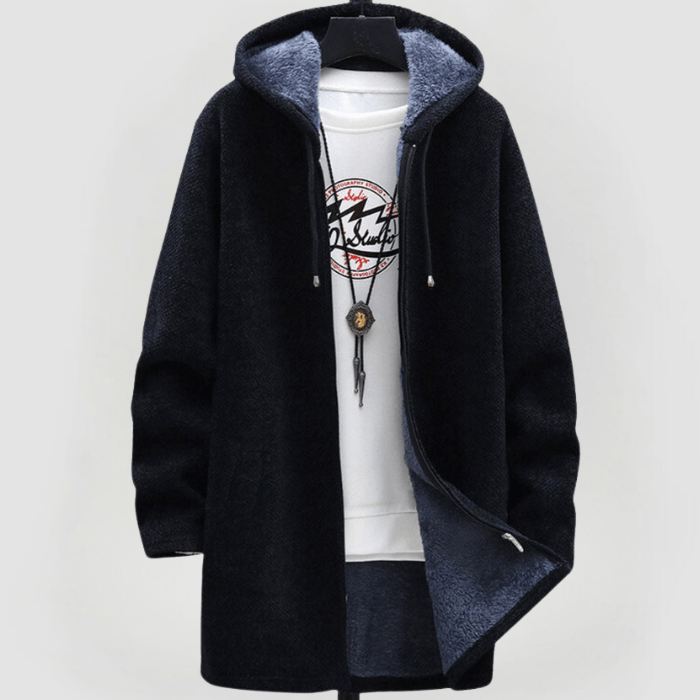 Elegante Unisex-Jacke mit Kapuze von KIM