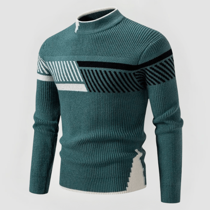 MAIK - Enganliegender Strickpullover