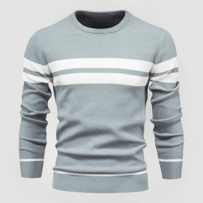 SALVATORE –  Enganliegender Strickpullover