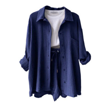 Fudus Langarmshirt und Shorts Set