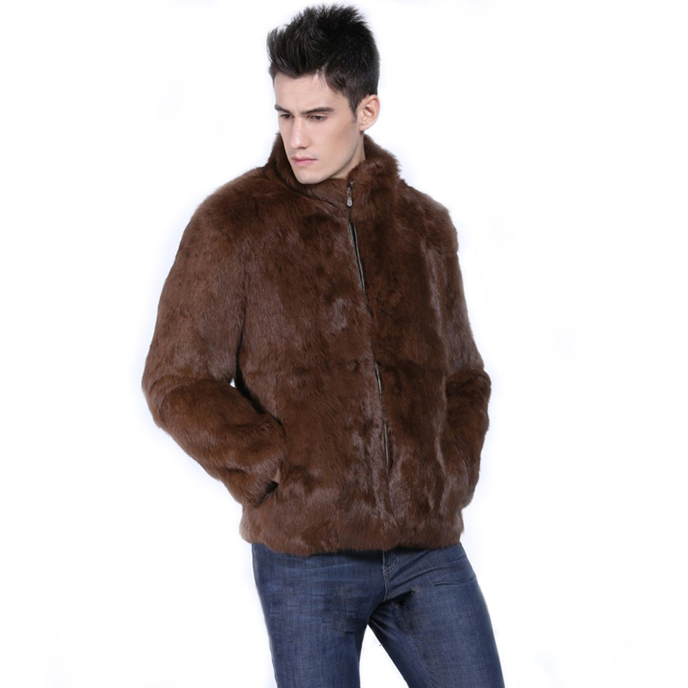 Herren Kunstpelzjacke ModeGeist
