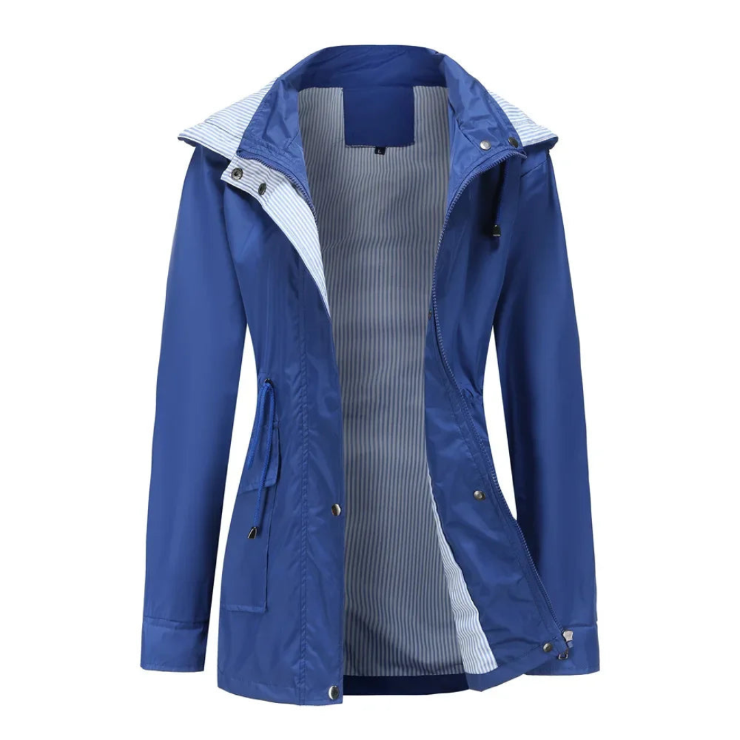 ModeGeist | Damen Wasserdichter Trenchcoat Oberbekleidung