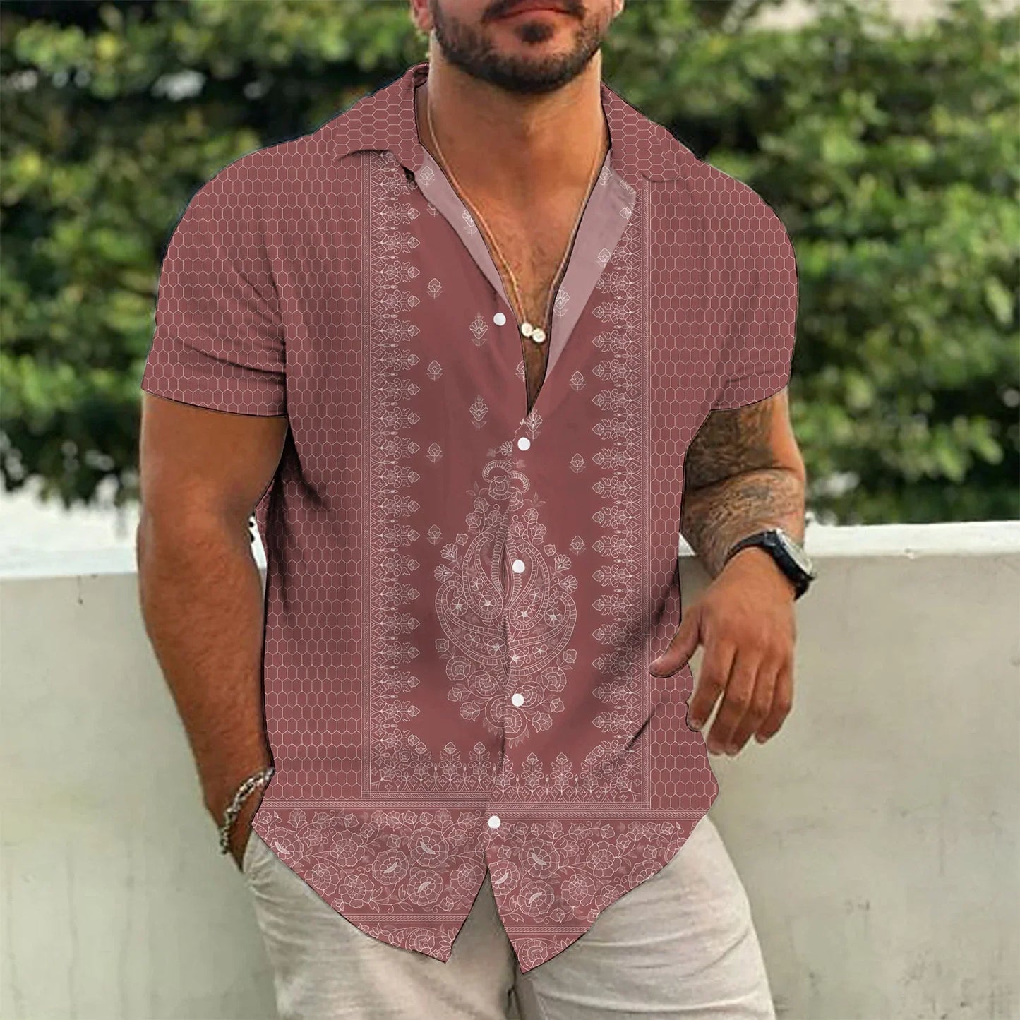 Elegantes Freizeithemd für Herren