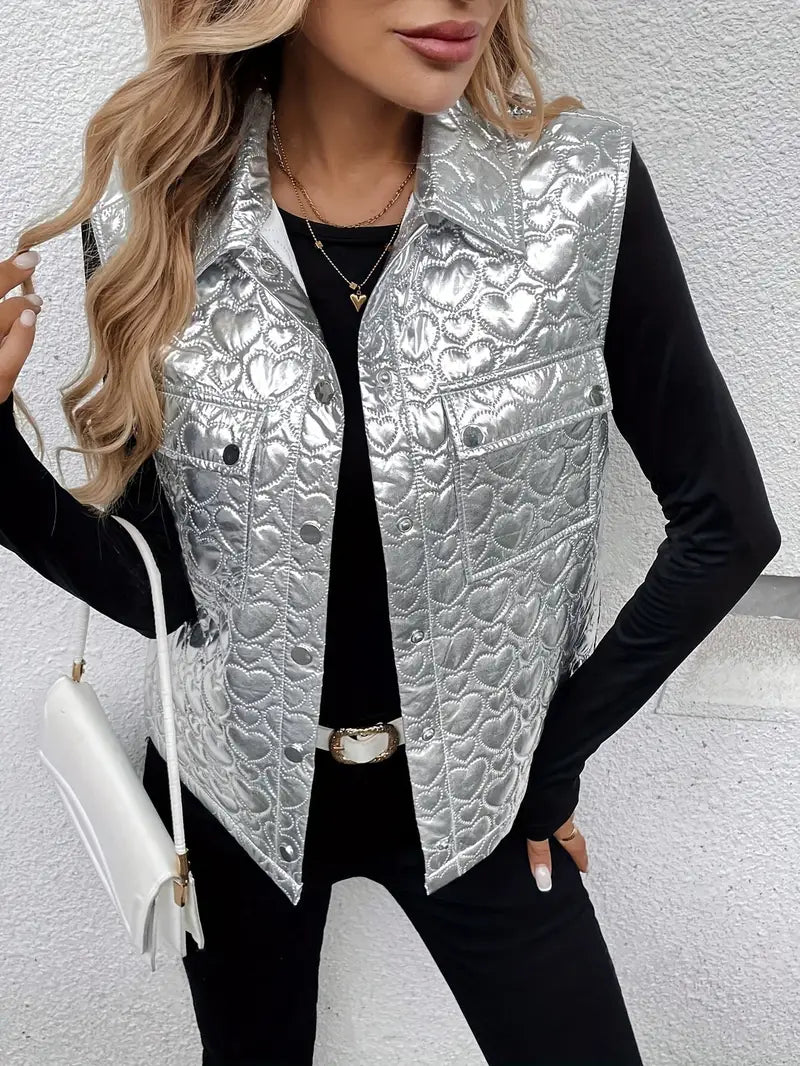 ModeGeist | Elegante Ärmellose Weste für Frauen