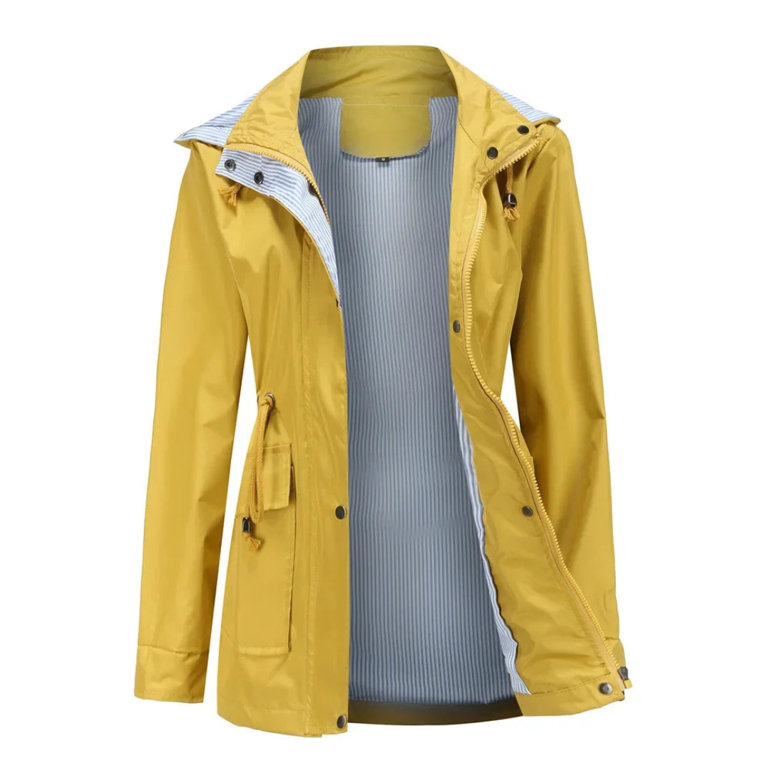 ModeGeist | Damen Wasserdichter Trenchcoat Oberbekleidung