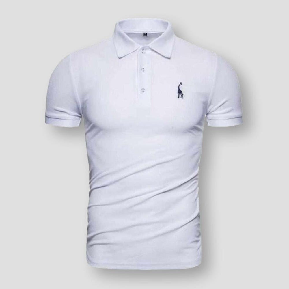 Madrid Cotton Polo Shirt by Helen Sky