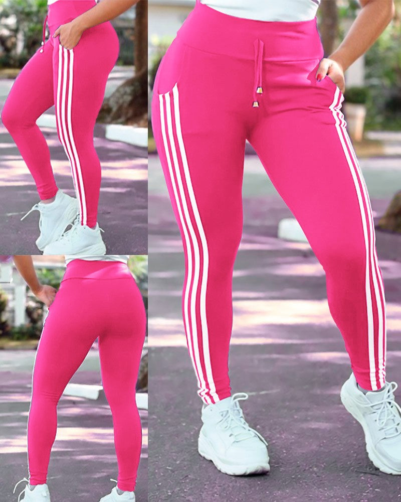 Mila Hose: Bequeme, hoch taillierte Hose