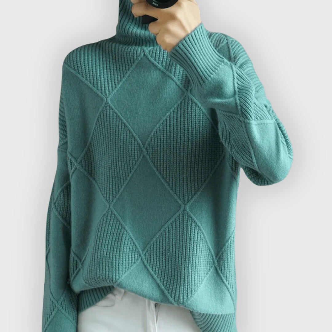 ModeGeist | Weicher Rollkragenpullover