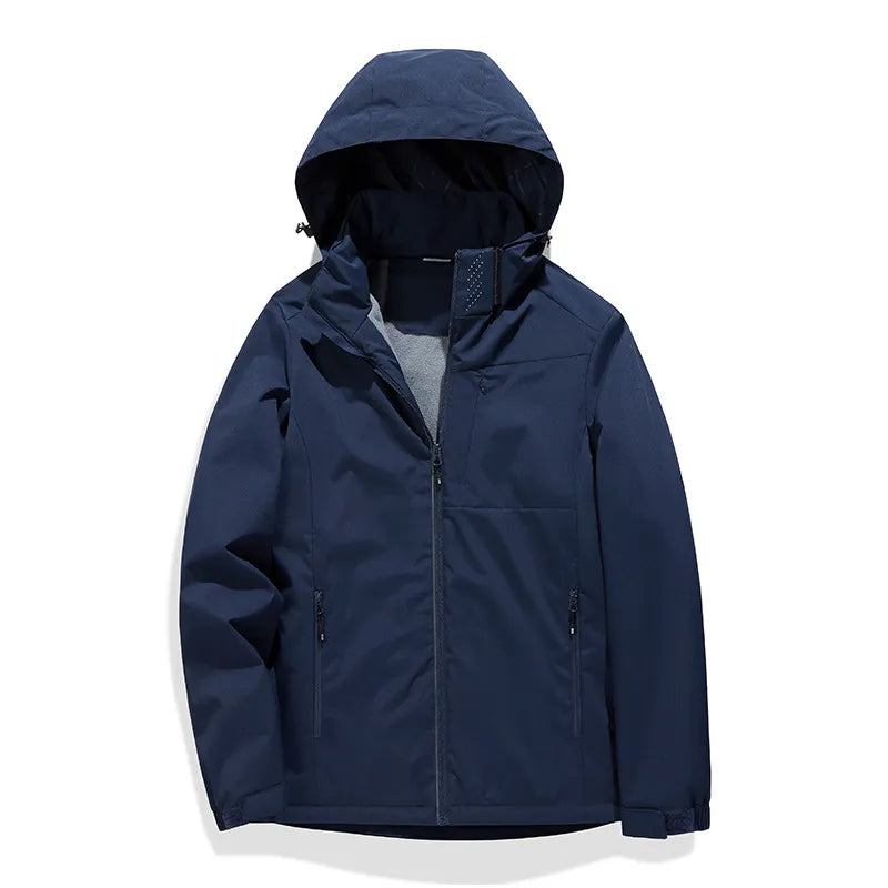 ModeGeist | Wasserdichte Fleece-gefütterte Shell-Jacke