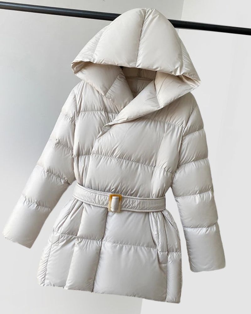 ModeGeist | Gefütterte Daunen Jacke Warm