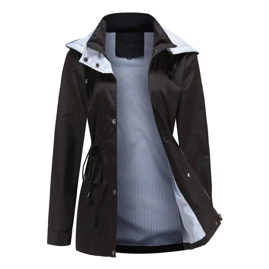 ModeGeist | Damen Wasserdichter Trenchcoat Oberbekleidung