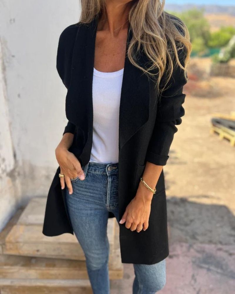 ModeGeist | Lässige Revercardigan Jacke