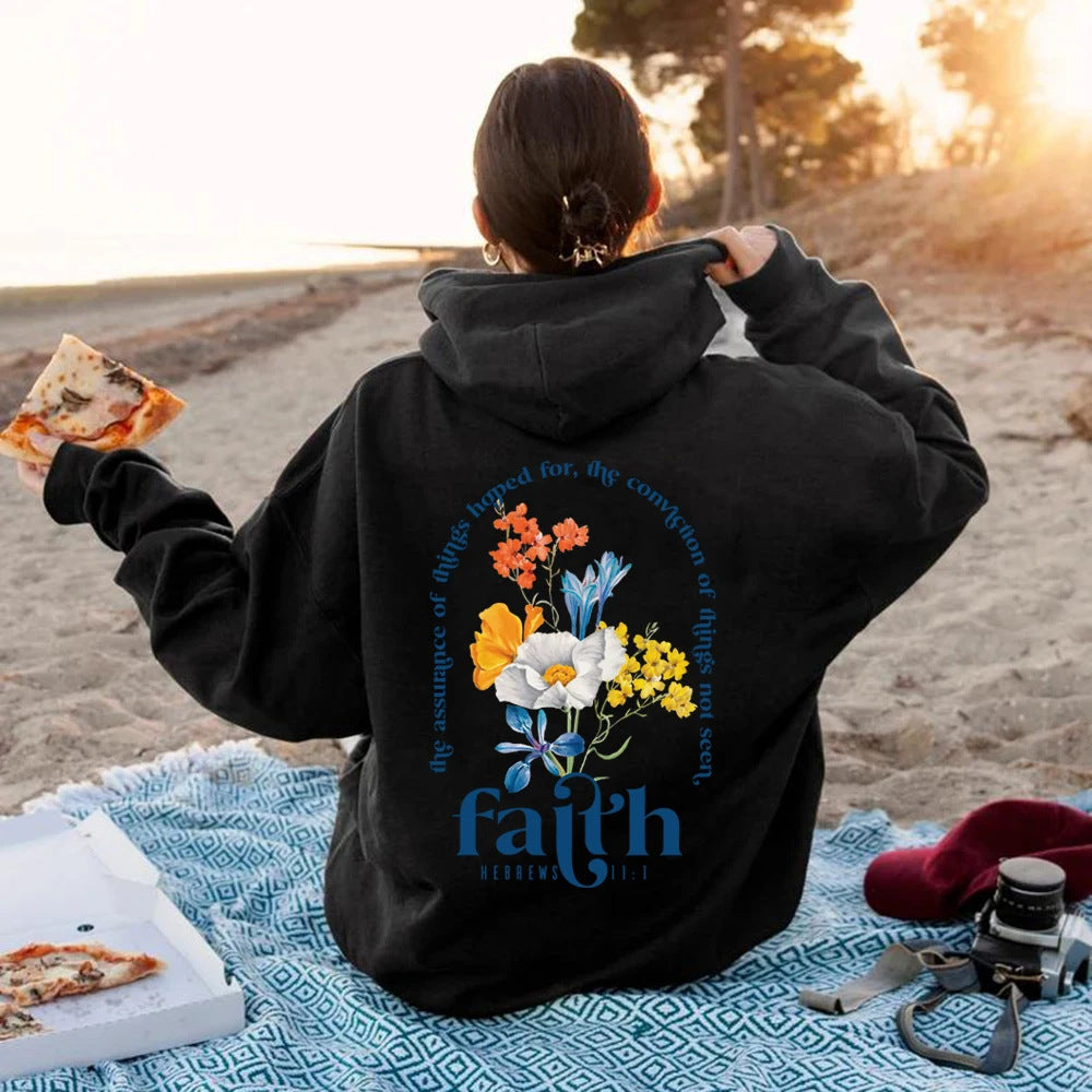 Damen-Hoodie Julia: Lässig geschnittener Langarm-Pullover