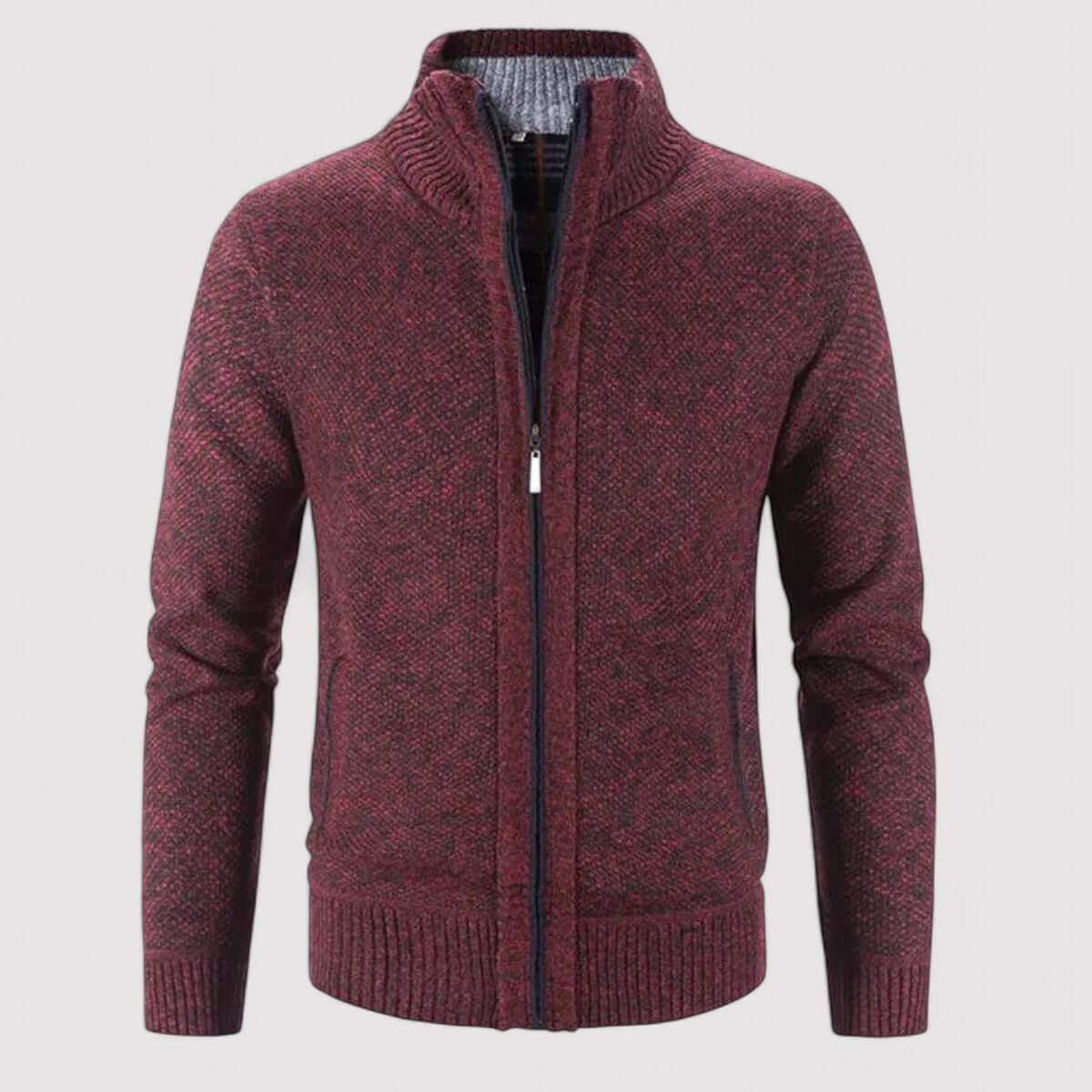 ModeGeist | Herren Ganzjahres-Woll-Cardigan