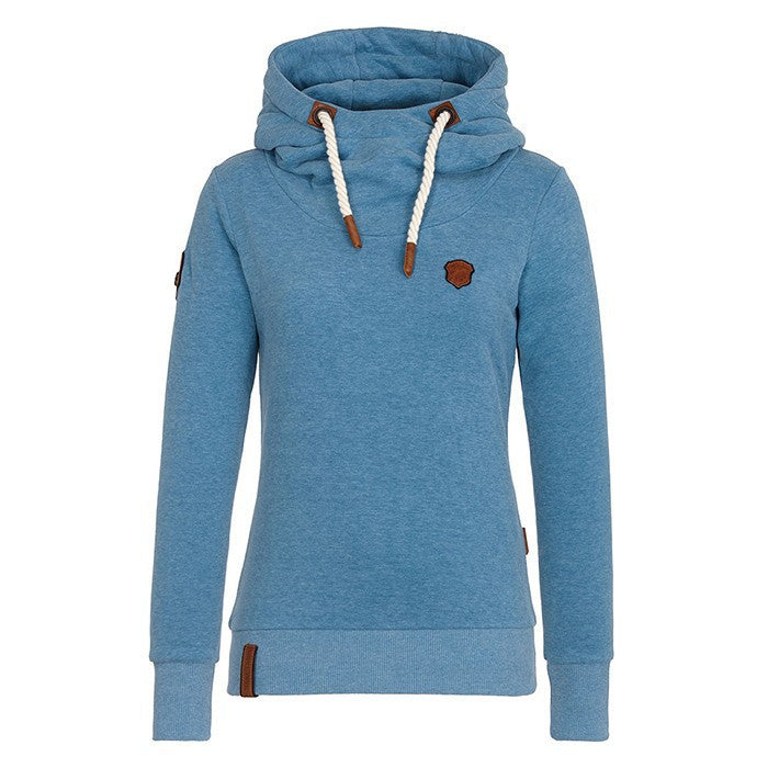 Damen lässiger Kapuzensweater mit bequemer Passform und stylischen Details ModeGeist