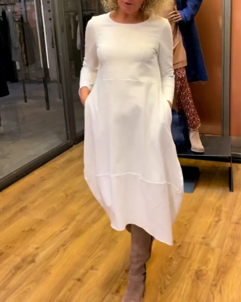 ModeGeist | Bequemes Kleid mit Taschen