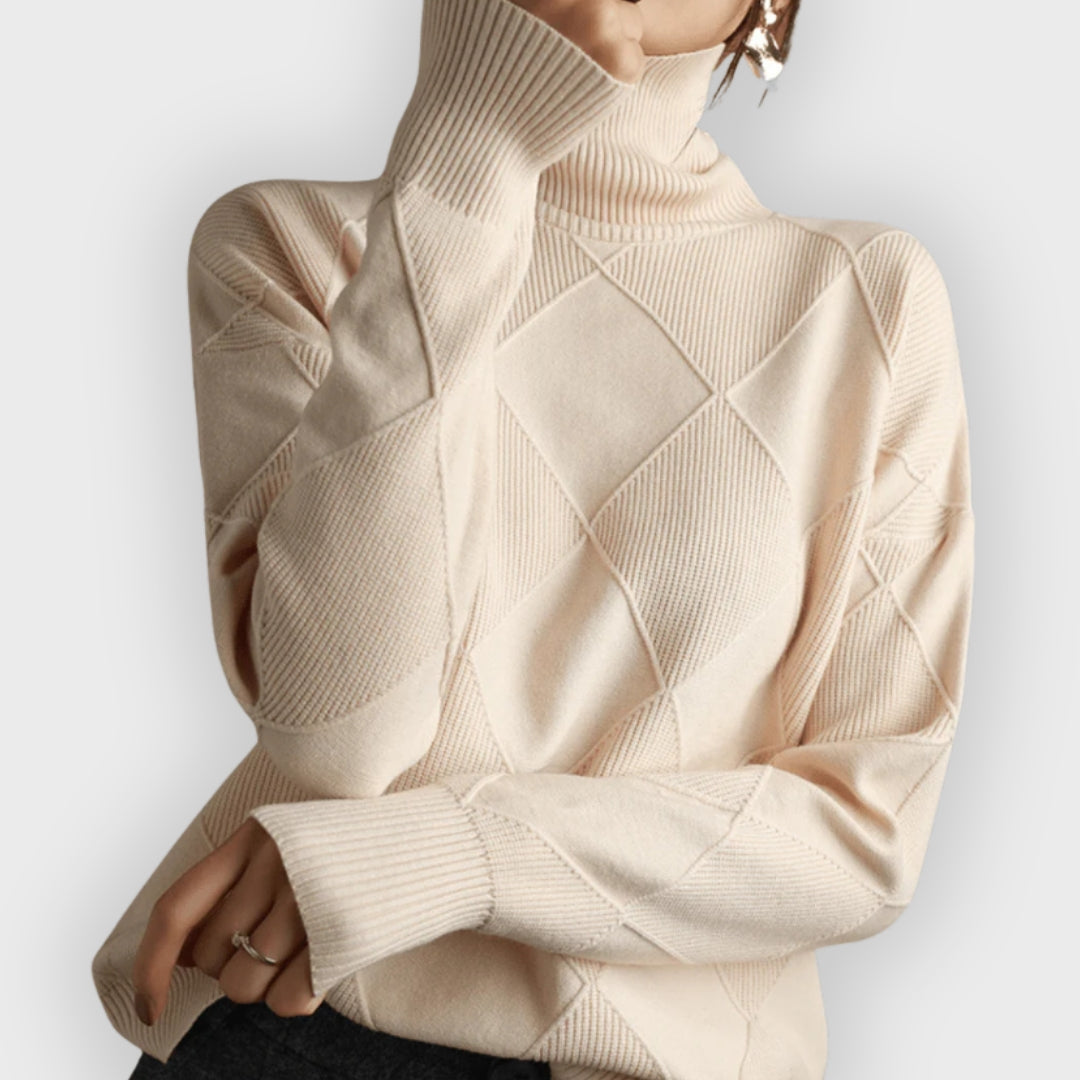 ModeGeist | Weicher Rollkragenpullover