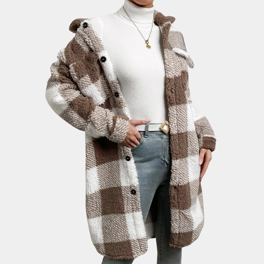 ModeGeist | Leichte Teddyjacke für Damen im Winter