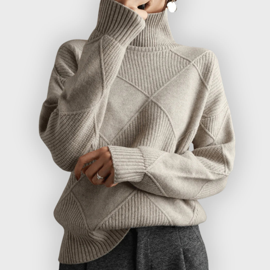 ModeGeist | Weicher Rollkragenpullover