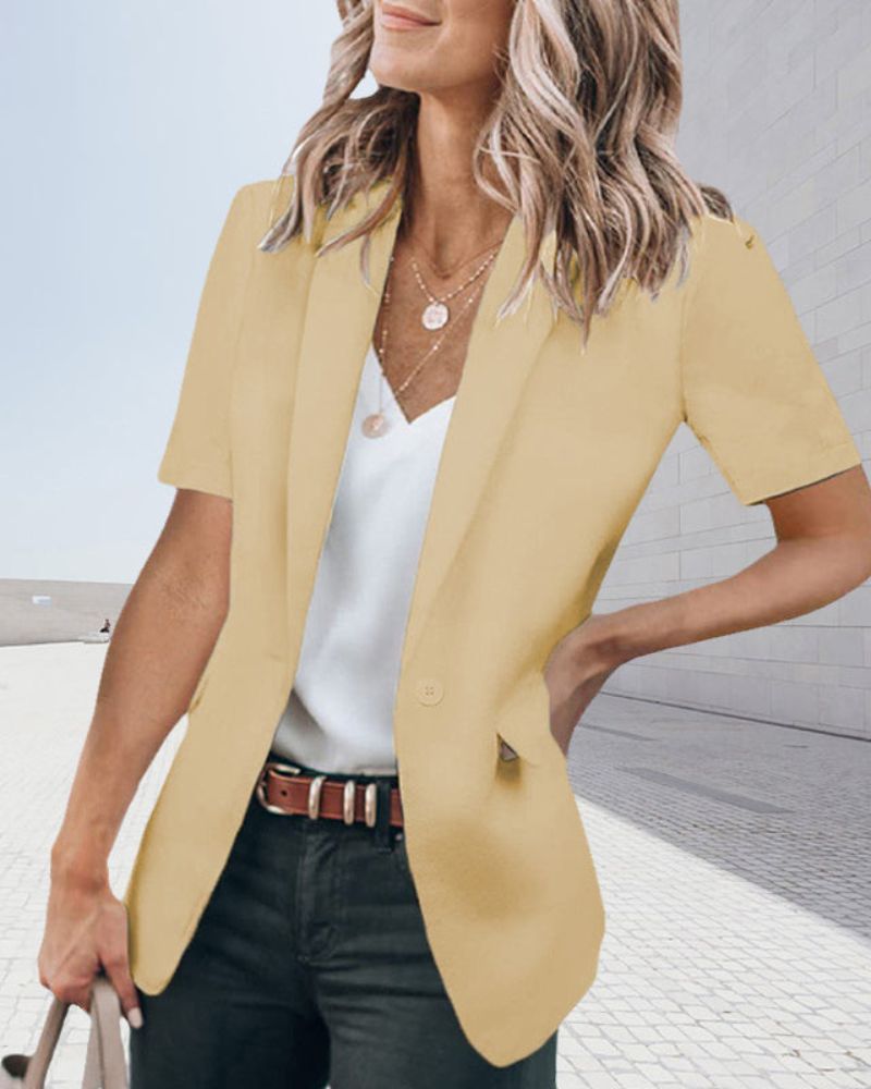 ModeGeist | Kurzärmliger Blazer