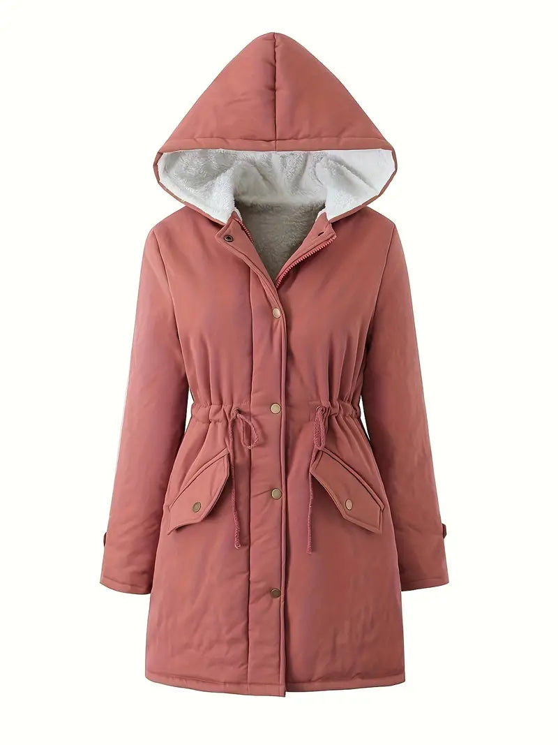ModeGeist | Gefütterte Parkajacke mit Kapuze Winddicht und Warm Praktisches Design