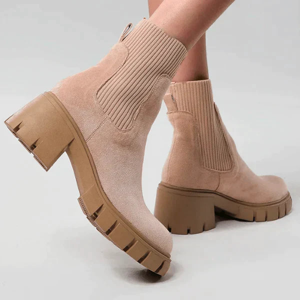 ModeGeist | Wildleder Winterstiefel