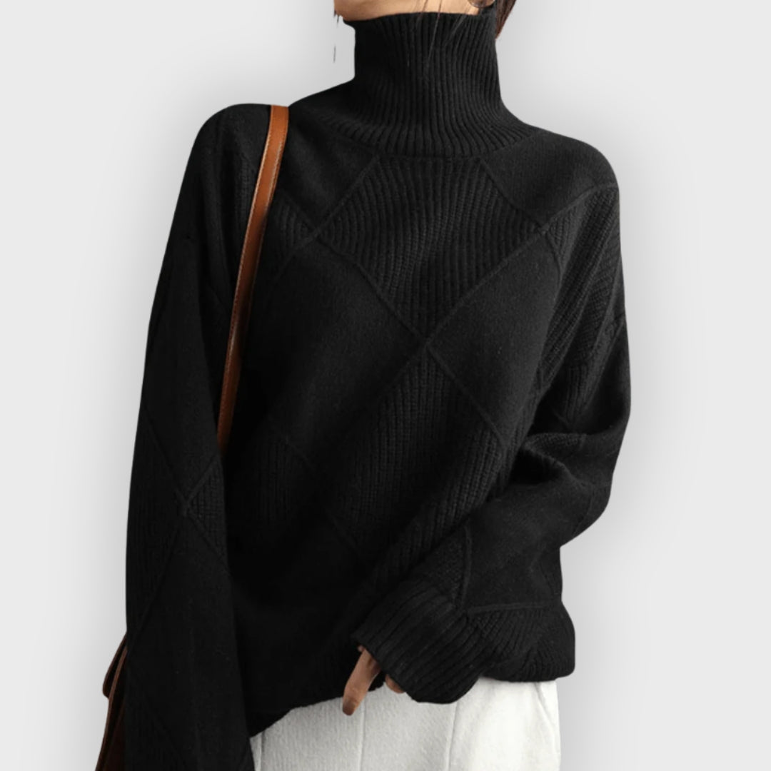 ModeGeist | Weicher Rollkragenpullover