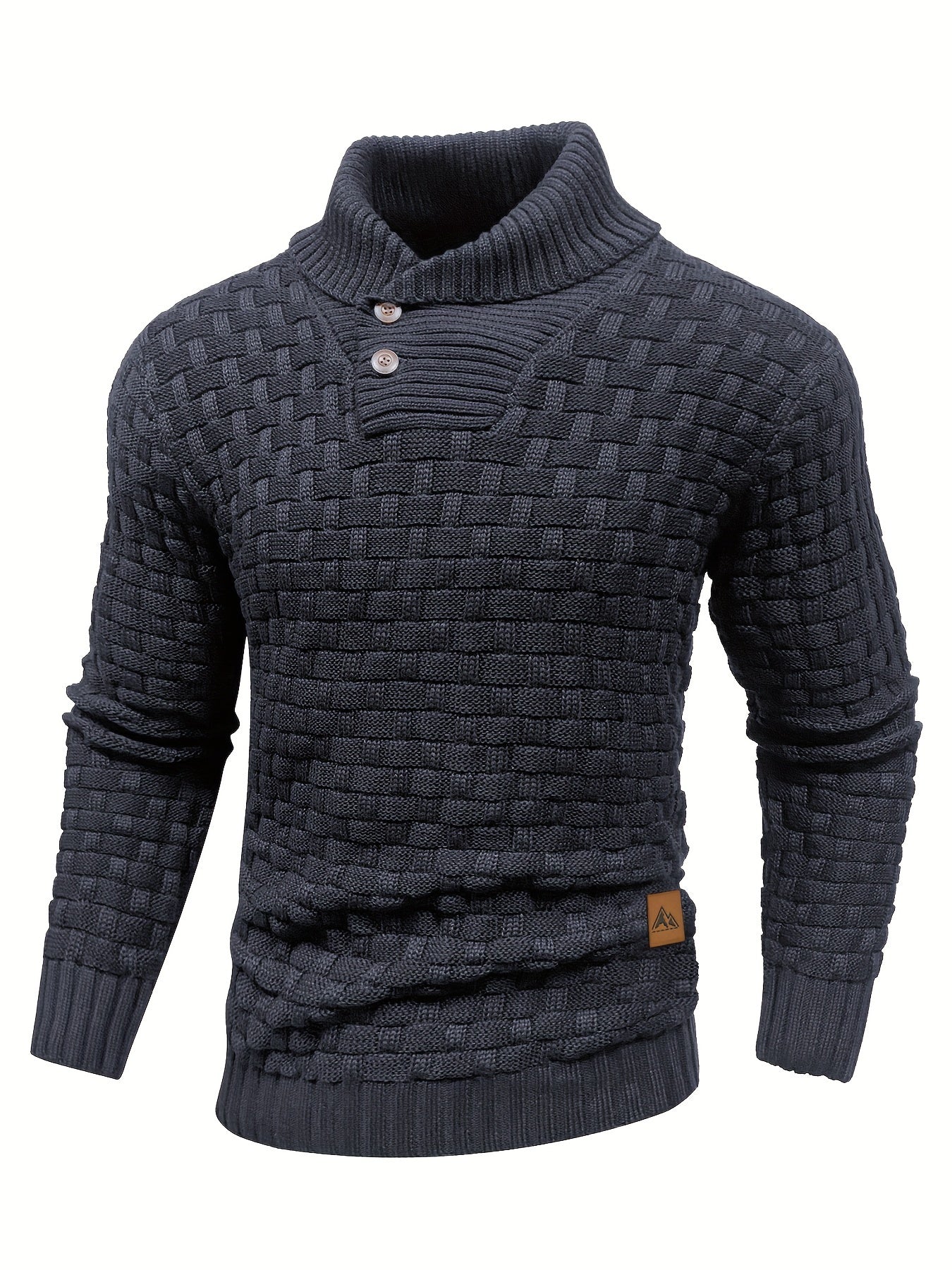 ModeGeist | Strickpullover mit Geflochtenem Muster Klassisch und Bequem Perfekt für Den Alltag